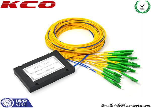 Buy cheap CATV Fiber Optic Splitter , PLC Splitter Module 2x16 Plastic SC UPC Connector from wholesalers