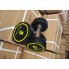 Buy cheap 25kg Black PU Stainless Handle Gym Weights Dumbbells from wholesalers