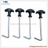 Buy cheap Steel tent peg puller tent stake extractor with plastic head 16cm from wholesalers