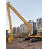 Buy cheap Construction Machinery Long Reach Boom Arm With Excavator Bucket Cylinder Long Boom Long Boom Arm Excavator from wholesalers