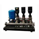 Frequency booster water pump Water Supply equipment 1standby 1start .SS304