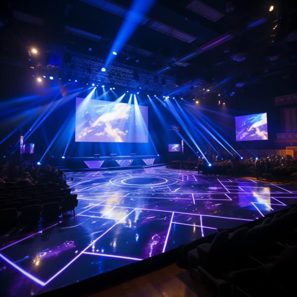 Buy cheap Seamless Full Color Stage LED Screen Rental 5500nit-8500nit Brightness from wholesalers