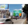 Buy cheap SMD 2727 Nationstar Light Outdoor LED Signs Iron Material 7.68×1.92m LED Screen Size from wholesalers