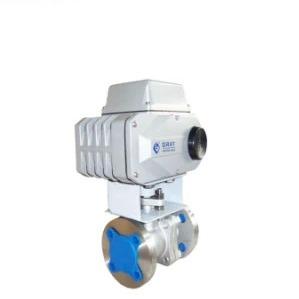 Buy cheap IP67 Stainless Steel Flange Connection Electric Corrosive Resistant Ball Valve from wholesalers
