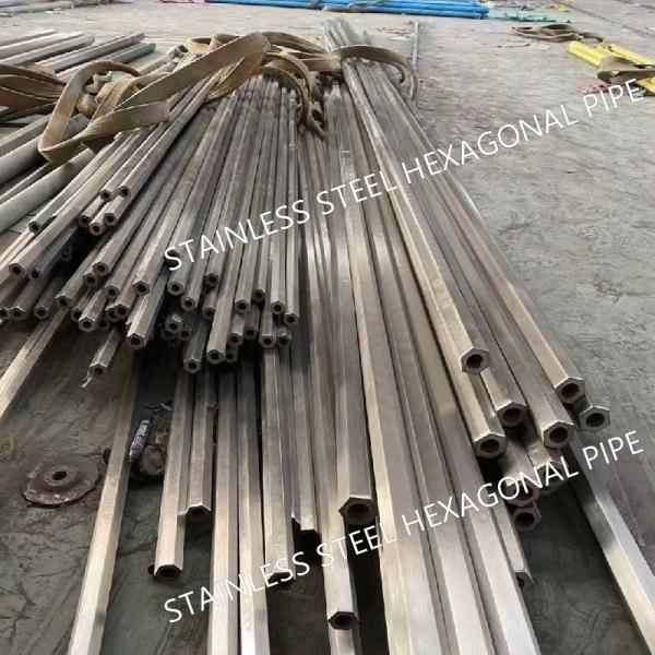 Buy cheap Hexagonal Outside Stainless Steel Pipe S14 - S70 ASTM A213 Hot Rolled from wholesalers