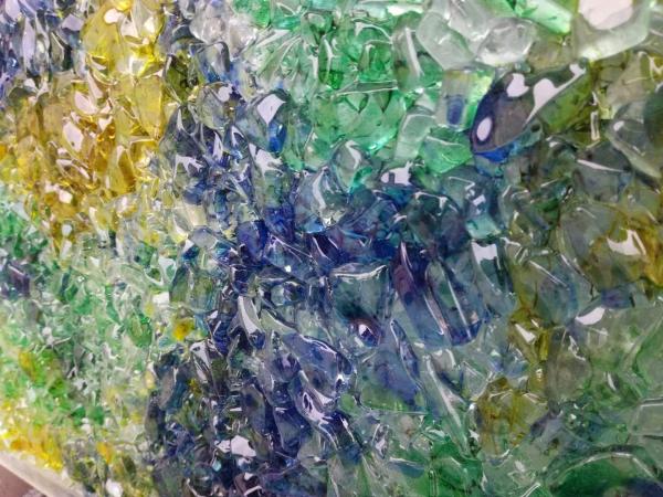 Buy cheap Home Hotel 2mm 6x8 Fused Glass Window Panels from wholesalers
