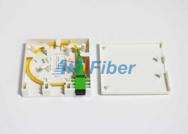 Buy cheap Fiber Optic Terminal Box 0.9mm Fiber Pigtail for Cat 5 / Cat 6 Cable from wholesalers