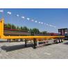 Buy cheap 3 Axle 32 Foot 40 Foot Flatbed Semi Trailer For Sale from wholesalers