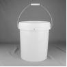 Buy cheap 18L Customized Color Plastic Paint Bucket For Chemical Powder from wholesalers