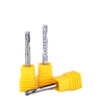 Buy cheap GU25UF 45deg Extra Long Carbide End Mill For Stainless Steel TiAlN product
