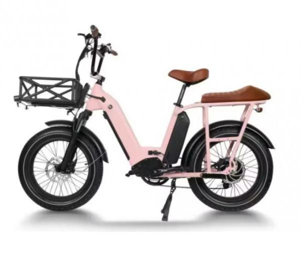 Buy cheap Aluminum Frame Extended Range Electric Cargo Bike With Disc Brakes 45km/H Mileage from wholesalers