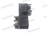Square Foot Bristle Block FK cutter spare parts , Nylon Material