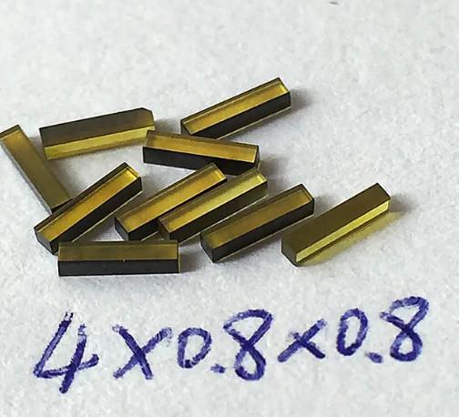 Buy cheap single crystal industrial hpht cvd diamond logs synthetic diamond sticks for dressing 4*0.6*0.6 4*0.8*0.8 from wholesalers