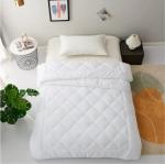 Classic White Collection Lightweight Summer Comforter Diamond Quilting