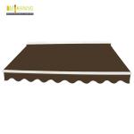 Stores Remote Waterproof Retractable Awning Restaurants Smart outsunny