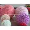 Buy cheap Plastic Frame Inside Artificial Flower Hanging Balls OEM ODM from wholesalers