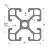 Buy cheap T Slot / V Slot Industrial Aluminum Profile 30x30 40x40 30x60 Size Customized from wholesalers