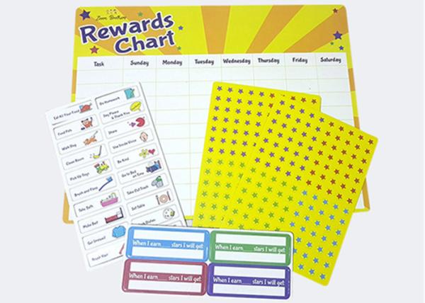 Buy cheap Behavior Chores Dry Erase 17" X 13" Magnetic Reward Chart Dry Earse Board Star Charts from wholesalers