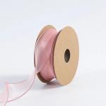 Organza Ribbon For Gift Wrap Flower Packaging Solid Color Fishtail Yarn Ribbon