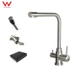 Black Stainless Steel 304/316 Kitchen Sink Faucet Pure Water Filter Mixer Tap 3
