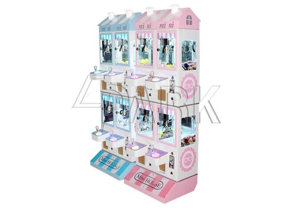 Buy cheap Four people mini crane machine cheap price coin pusher doll crane machine free play from wholesalers