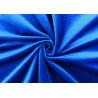 Buy cheap 200GSM Soft 100% Polyester Velvet Fabric For Home Textile Royal Blue Color from wholesalers