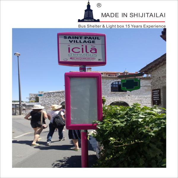 Buy cheap H150mm Lamp Post Light Box from wholesalers