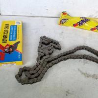 Buy cheap Precision Motorcycle Chain And Sprocket 428-116L Roller Chain Motorcycle Parts product