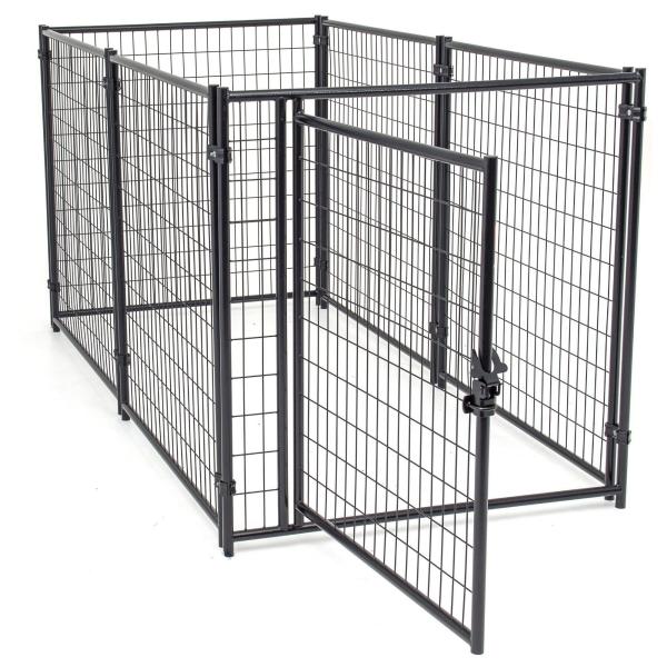 Buy cheap Attractive Large Heavy Duty Dog Run Outdoor Galvanised With 8cm Gap Vertical Bars from wholesalers