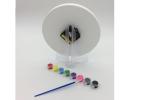 Educational Kids Arts And Crafts Toys Miraculous 3D Gypsum Clock Painting Set