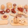 Buy cheap Natural 5.5cm Wooden Fruits And Vegetables Role Play Food Set from wholesalers
