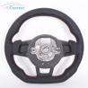 Buy cheap OEM Leather Volkswagen Carbon Fiber Steering Wheel Racing Car LED Display from wholesalers