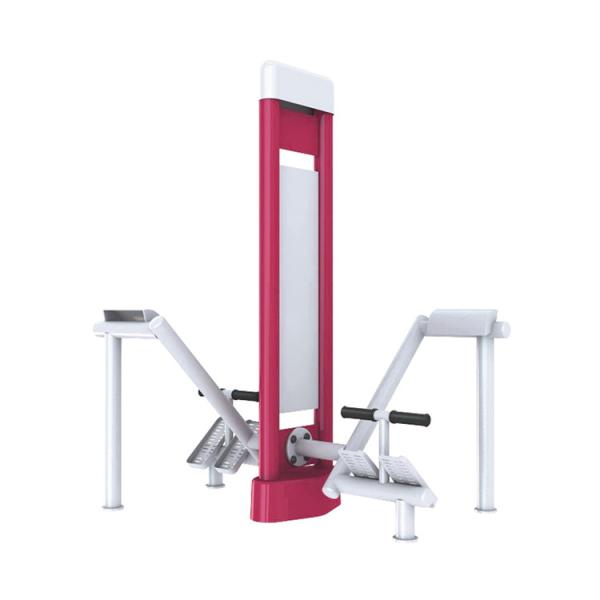 Buy cheap 114mm Galvanized Steel Outdoor Gym Equipment For Physical Exercises from wholesalers
