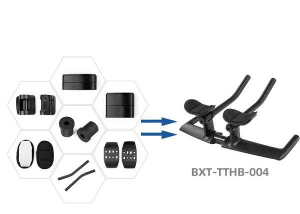 Buy cheap Aero Carbon Fiber Triathlon Bike Handlebar TT Integrated Carbon Handlebar from wholesalers