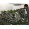 Buy cheap Handmade Residential Building Model 15CM Wood Plate Base 1 / 90 Scale from wholesalers
