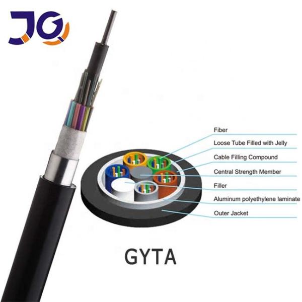 Buy cheap G652d Gyta Duct Aluminium Outdoor Fiber Optic Cable For Backbones Access from wholesalers