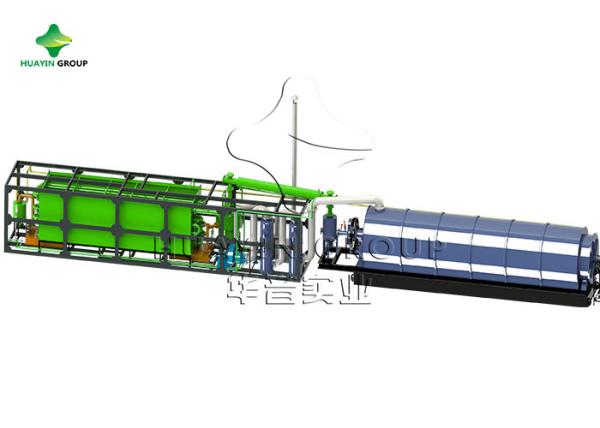 Buy cheap 4 Ton Tyre Recycling Machine To Fuel Oil Small Pyrolysis Machine from wholesalers