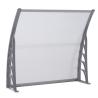 Buy cheap Soundproof PC Door Canopy , Clear Polycarbonate Awning Long Life Span from wholesalers