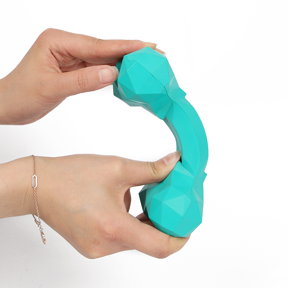 Pet Toys Ultra Non-Toxic Pet Tooth Cleaning Interactive Bone Toys for Aggressive Chewers Customer's Idea