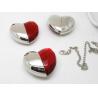 Buy cheap Diamond Necklace Apple Shape Jewelry 2.0 USB flash drive 16Gb for Souvenir Gifts from wholesalers