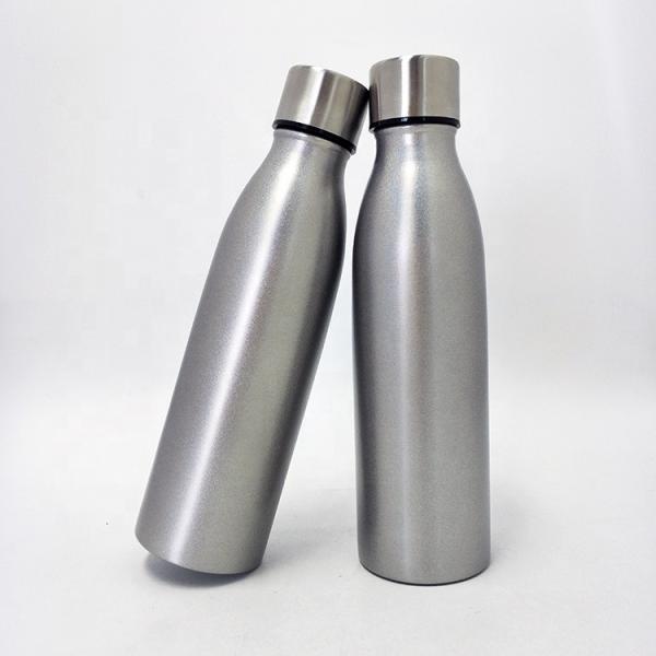 Buy cheap 17oz Nature Color Stainless Sports Bottle , Vacuum Sports Bottle With Pop Up Lid from wholesalers