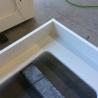 Buy cheap Engineered Kitchen Countertops White Quartz Countertop Slabs 3200mm*1600mm Quartz Stone from wholesalers
