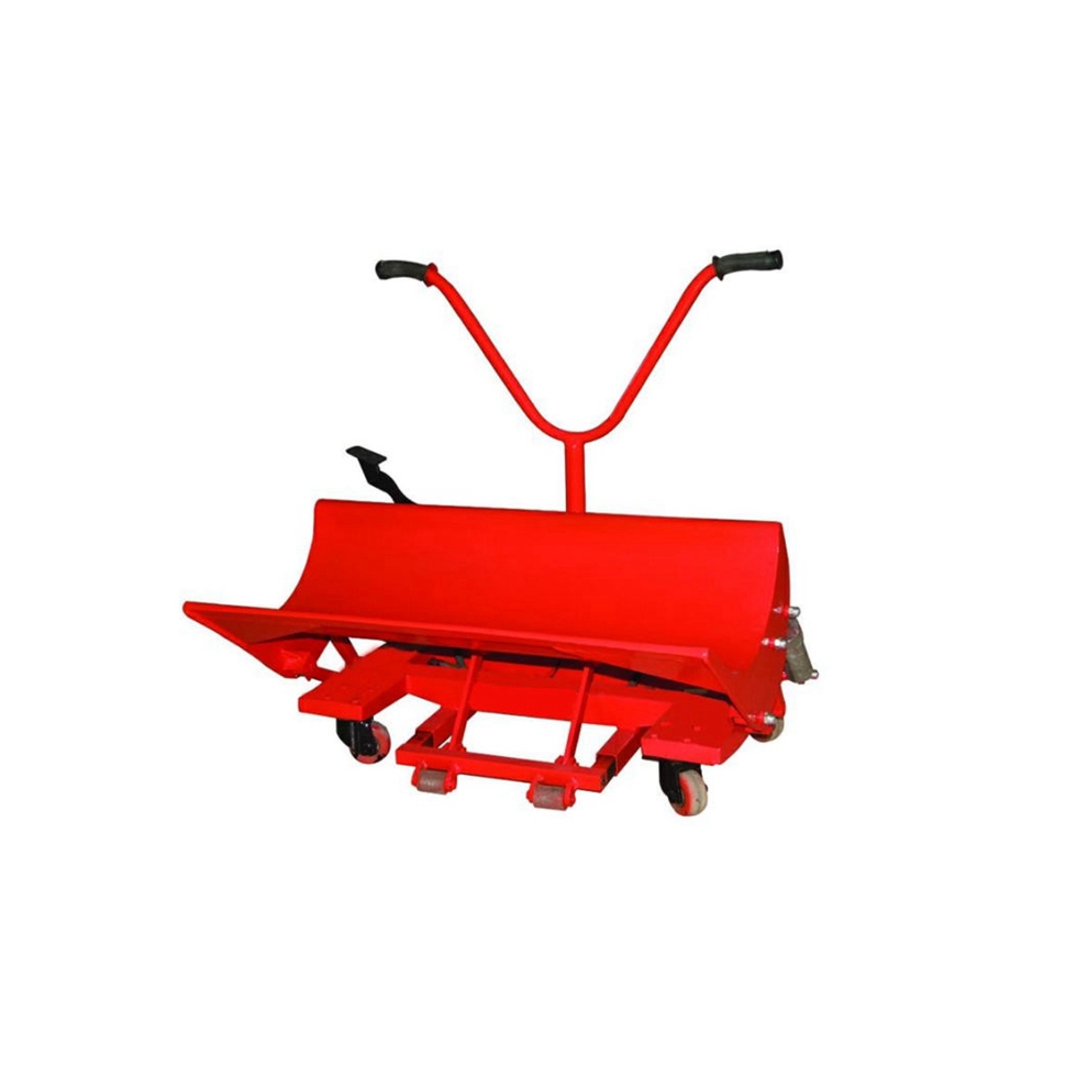 Tractor Hand Warp Beam Hydraulic Trolley For Textile Industry