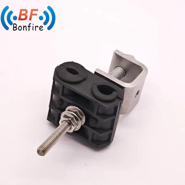 Buy cheap 10.5-13mm 2* 4-8mm Three Way Fiber and Power Feeder Cable Clamps for Cable Management from wholesalers