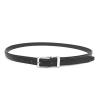 Buy cheap Thin Women 's Fashion Skinny Leather Belt With Clip Buckle Dark Nickel Color from wholesalers