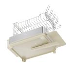 2 Tiers Rectangle Stainless Steel Detachable Dish Rack Premium Kitchen Dish