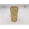 Buy cheap Recycled Cylindrical Cardboard Tubes / Brown Kraft Paper Tube Packaging from wholesalers