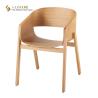 Buy cheap Restaurant Simple Modern Dining Chairs Solid Wood 52cm Length from wholesalers