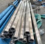 Ourside Hexagonal Inside Round Shape Stainless Steel Pipe Tube TP304 TP316L