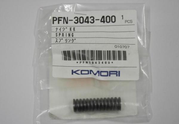 Buy cheap PFN-3043-400, PFN3043400, Original Komori L-26,L-28 Machine Spring, Komori Original Parts from wholesalers